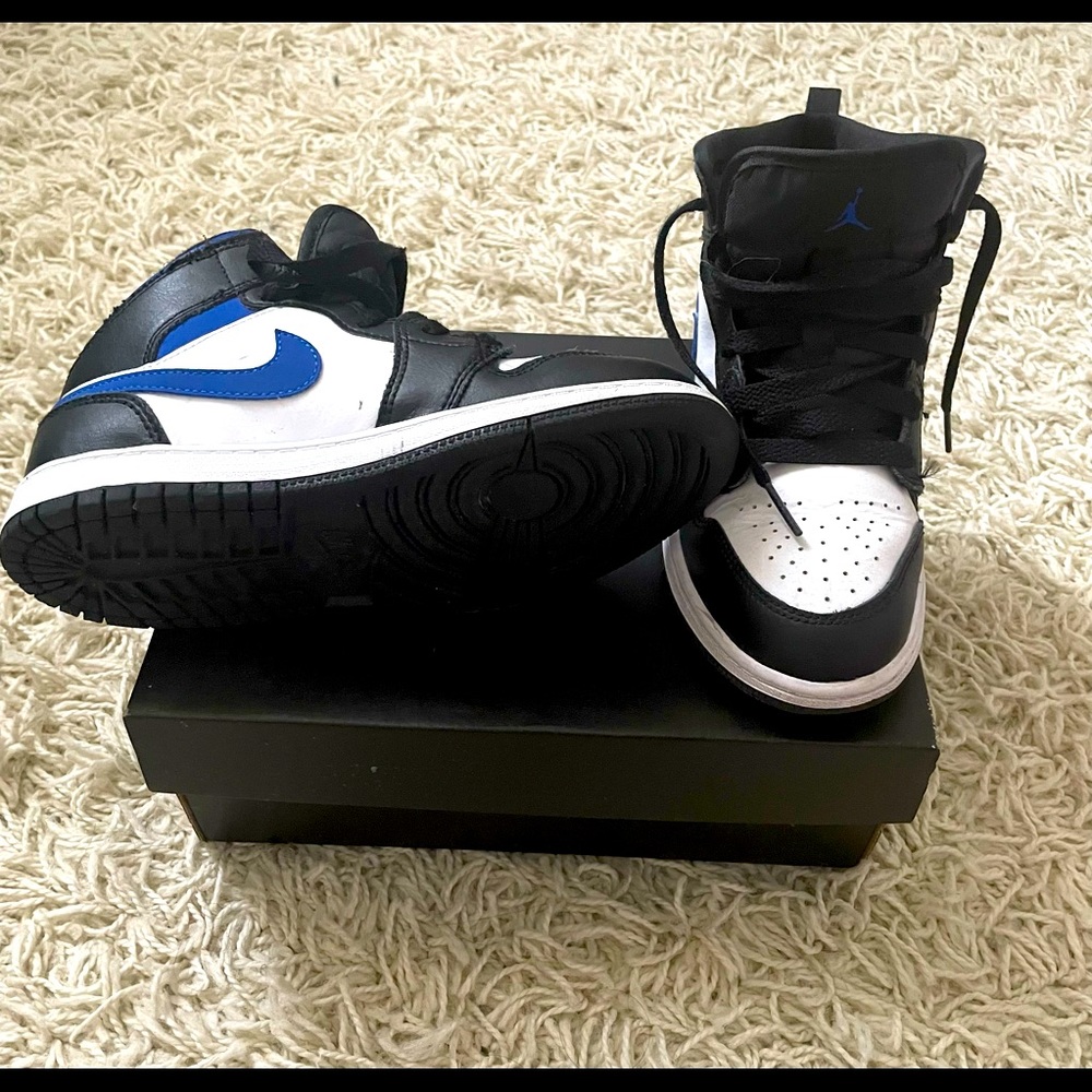 Nike air Jordans, youth size 2. Worn a few times